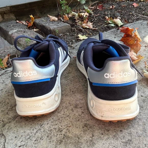 Adidas blue Cloudform Comfort sneakers, size 10.5 - Picture 7 of 10